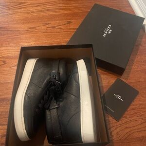 Coach Black and White Sneakers
